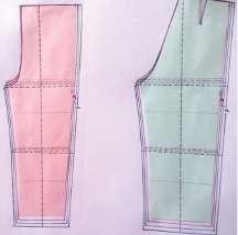 Detail Grading Pola Celana Panjang Nomer 13