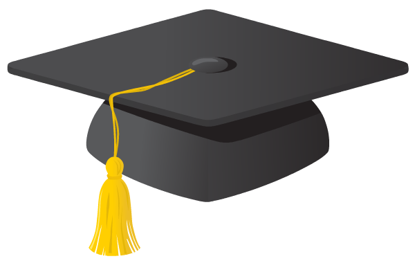 Detail Graduation Cap Clipart Nomer 2