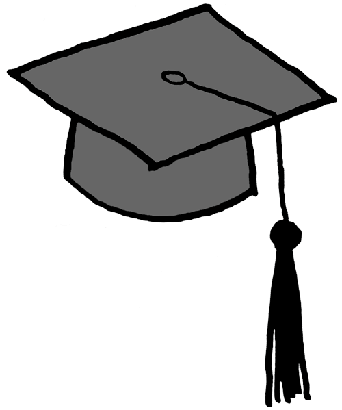 Detail Graduation Cap Clipart Nomer 36