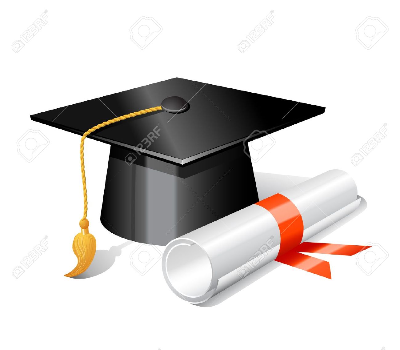 Detail Graduation Hat Clipart Nomer 50