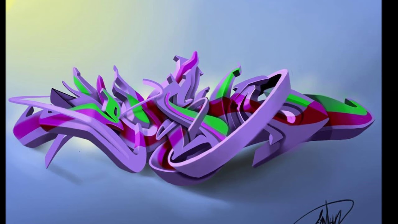 Detail Graffiti 3d Creator Nomer 33