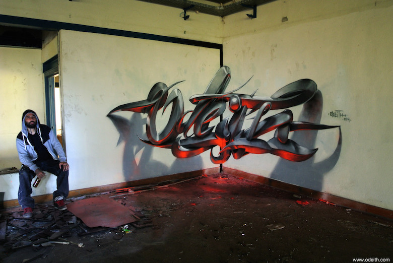 Detail Graffiti 3d Keren Nomer 17