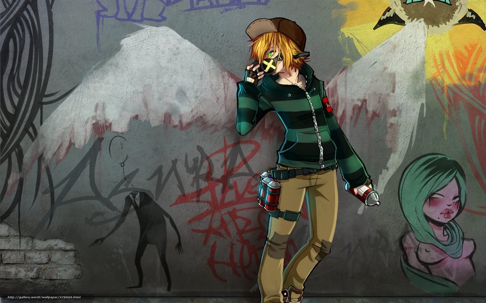 Detail Graffiti Anime Nomer 41