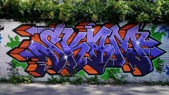 Detail Graffiti Kodiak Name Nomer 17