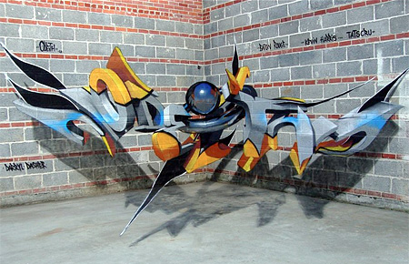Detail Grafiti 3 Dimensi Nomer 17