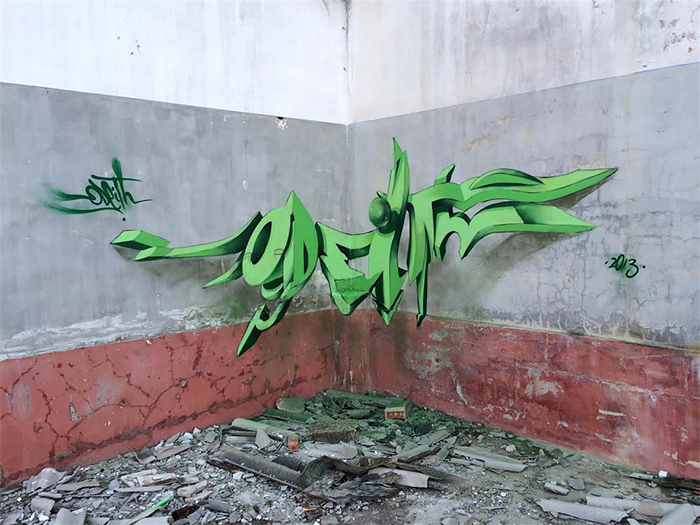 Detail Grafiti 3 Dimensi Nomer 19