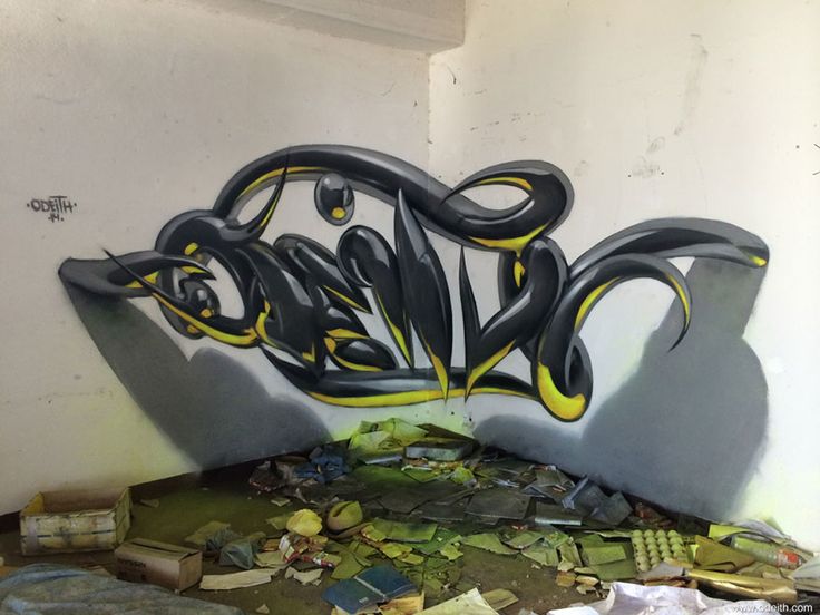 Detail Grafiti 3 Dimensi Nomer 2