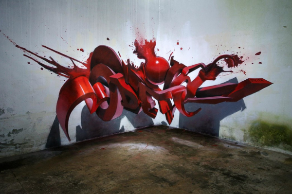 Detail Grafiti 3 Dimensi Nomer 49