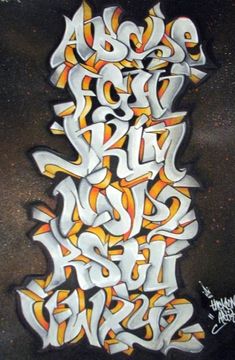 Detail Grafiti A Sampai Z Nomer 18