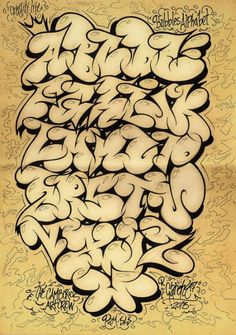 Detail Grafiti A Sampai Z Nomer 23