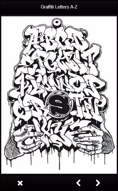 Detail Grafiti A Sampai Z Nomer 39