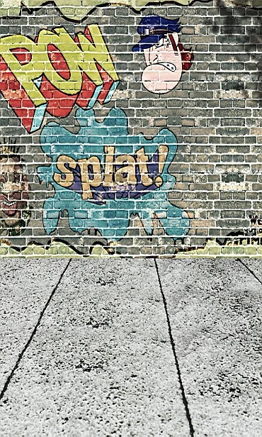 Detail Grafiti Batu Bata Nomer 57