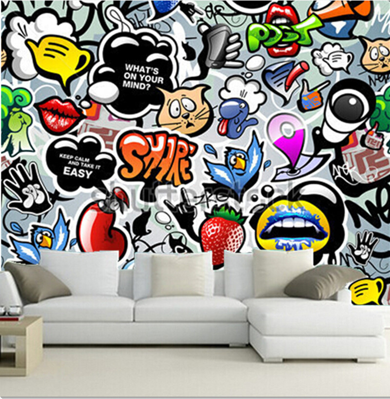 Detail Grafiti Dinding Kamar Tidur Nomer 13
