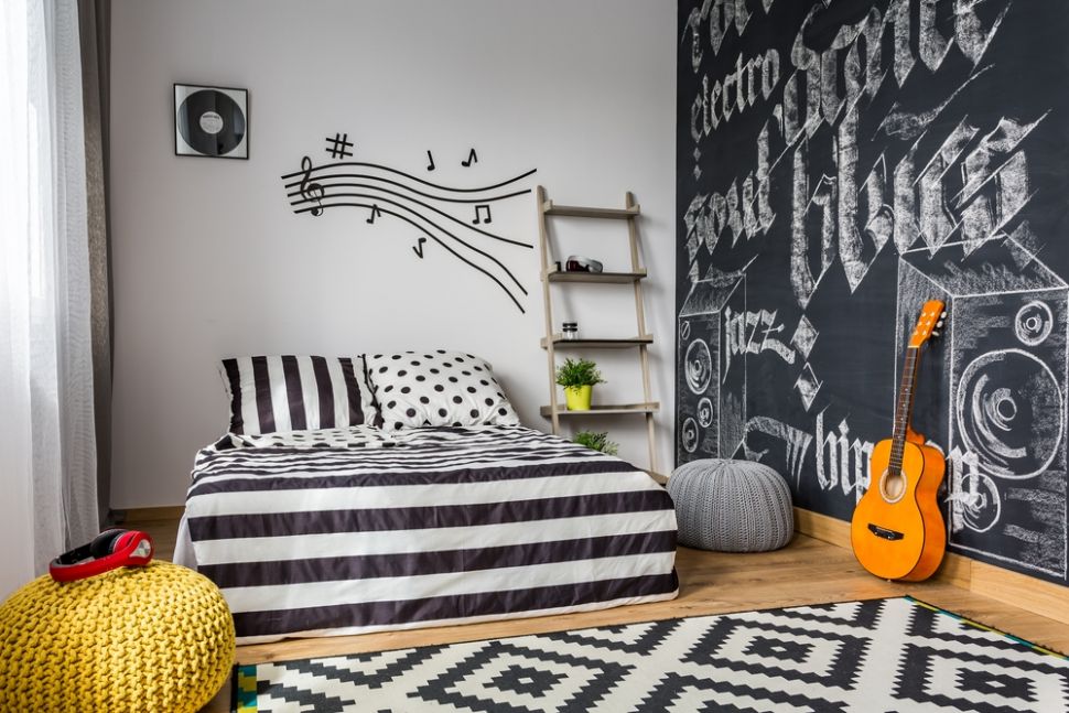 Detail Grafiti Dinding Kamar Tidur Nomer 24