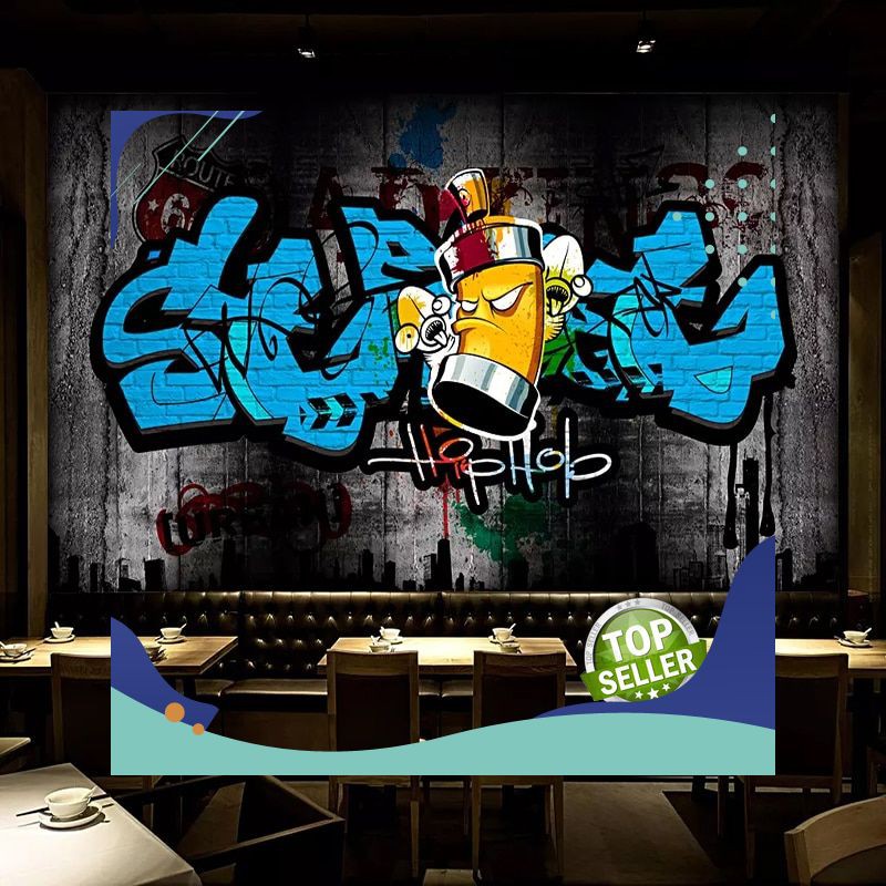 Detail Grafiti Dinding Kamar Tidur Nomer 30