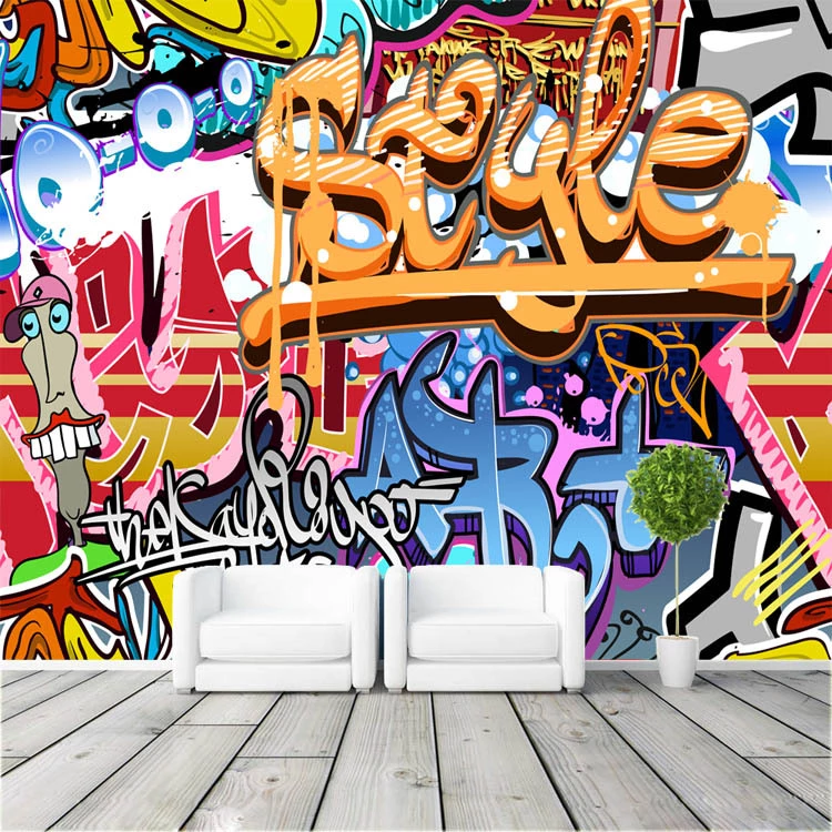 Detail Grafiti Dinding Kamar Tidur Nomer 34