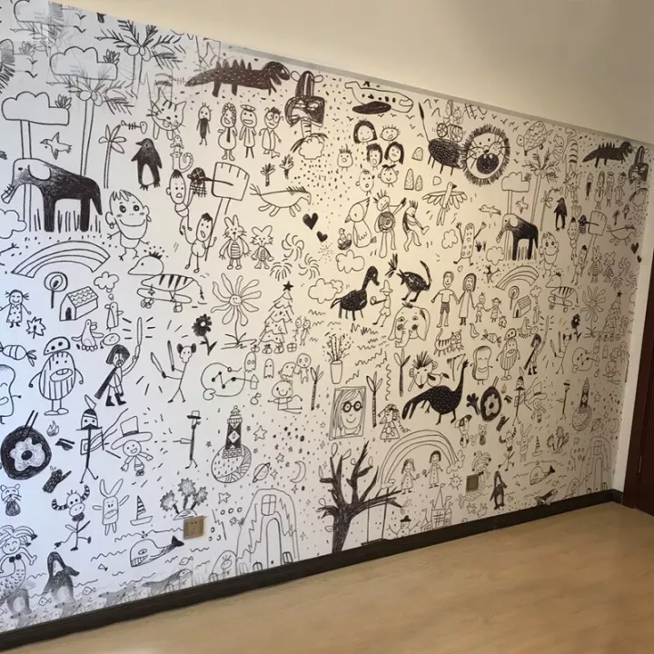Detail Grafiti Dinding Kamar Tidur Nomer 44