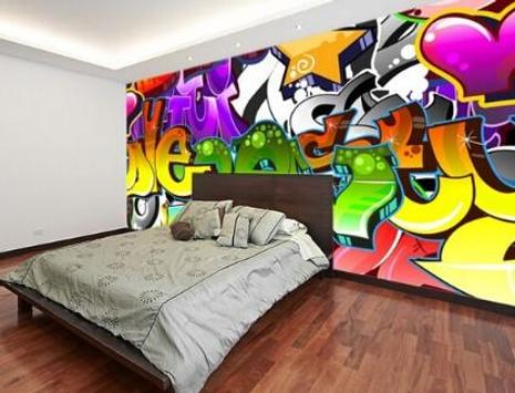 Detail Grafiti Dinding Kamar Tidur Nomer 52