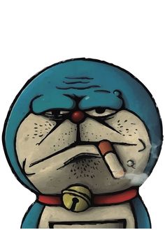 Detail Grafiti Doraemon Nomer 34