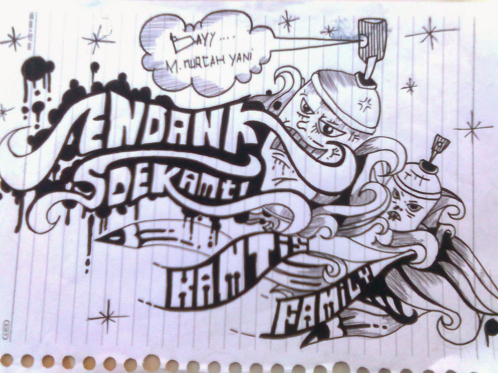 Detail Grafiti Endank Soekamti Nomer 9