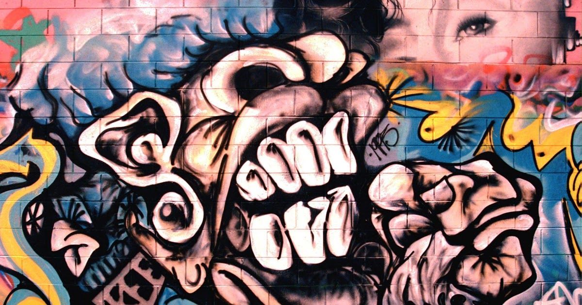 Detail Grafiti Karakter Nomer 40