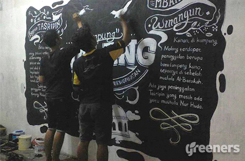 Detail Grafiti Nama Arya Nomer 43