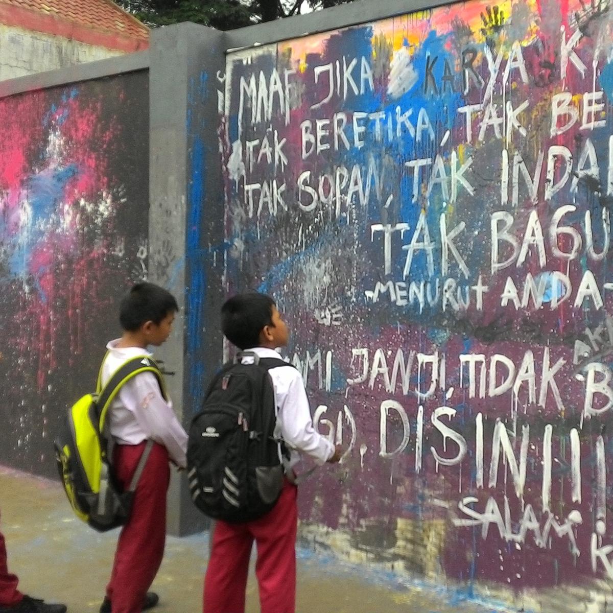 Detail Grafiti Nama Arya Nomer 48