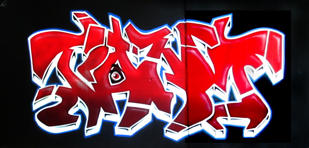 Detail Grafiti Nama Firman Nomer 13