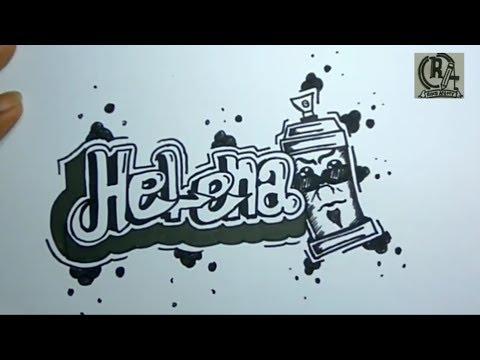 Detail Grafiti Nama Firman Nomer 7