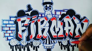 Detail Grafiti Nama Fitri Nomer 12