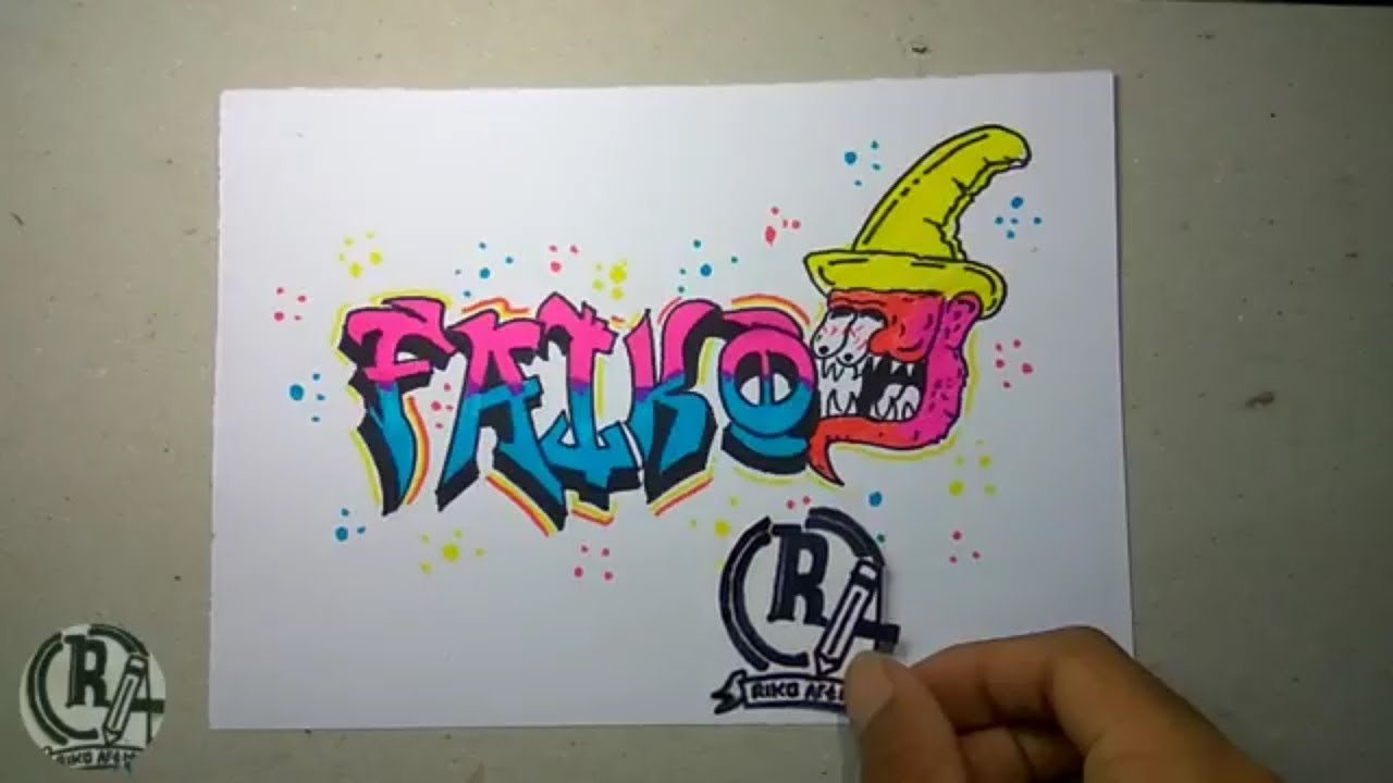 Detail Grafiti Nama Keren Nomer 20