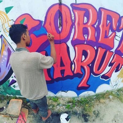 Detail Grafiti Nama Wahyu Nomer 46