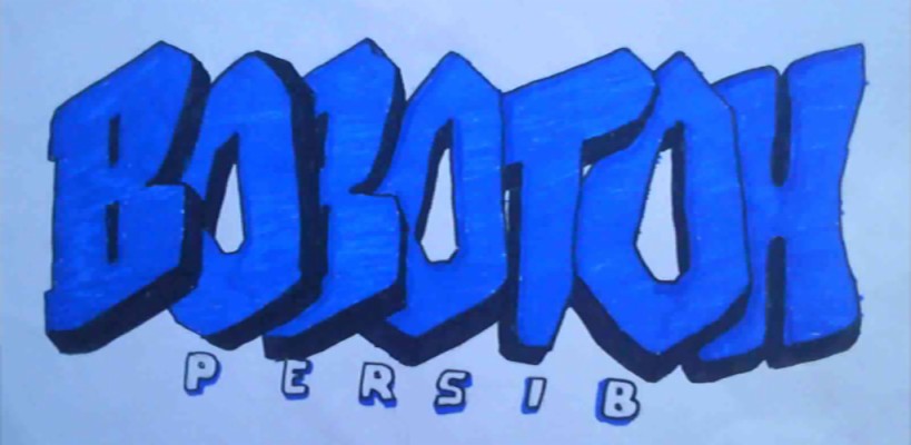 Detail Grafiti Persib Terkeren Nomer 8