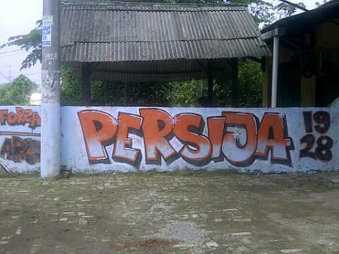 Detail Grafiti Persija Nomer 54