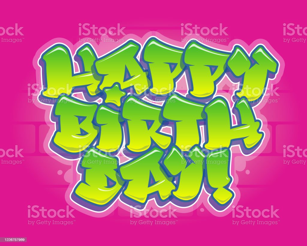 Grafiti Selamat Ulang Tahun - KibrisPDR