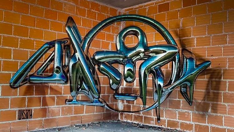 Detail Grafiti Tulisan Keren Nomer 34