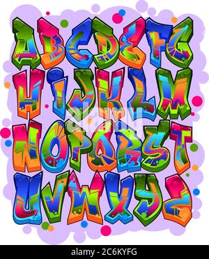 Detail Grafity Abjad Az Nomer 6