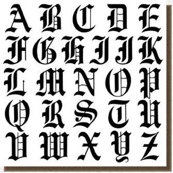 Detail Grafity Huruf Abjad Nomer 17