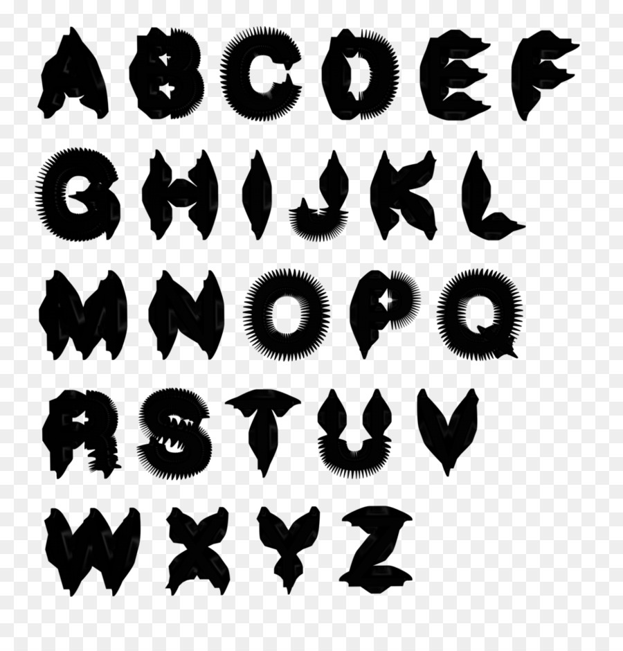 Detail Grafity Huruf Abjad Nomer 20