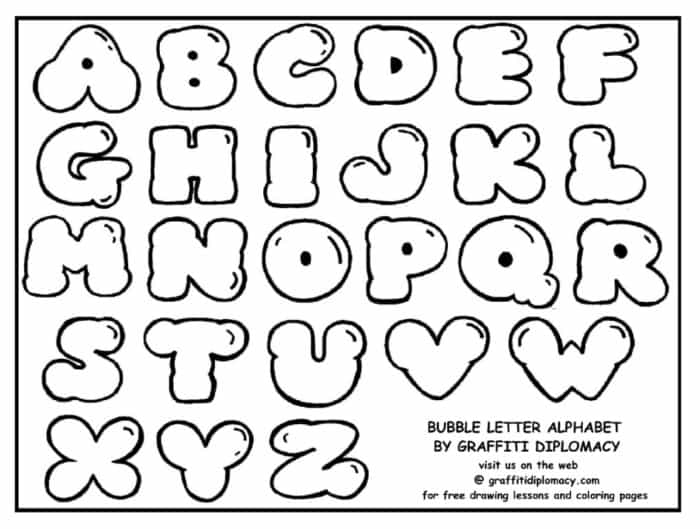 Detail Grafity Huruf Abjad Nomer 35