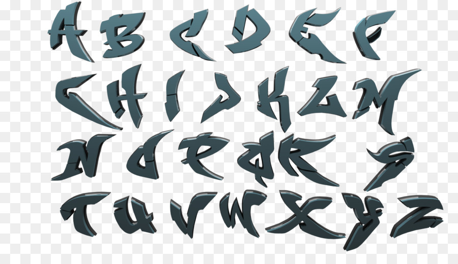 Detail Grafity Huruf Abjad Nomer 39