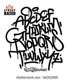 Detail Grafity Huruf Abjad Nomer 44