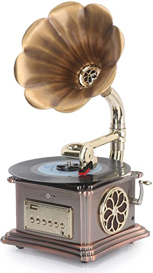 Detail Gramophone Mini With Bluetooth Nomer 2