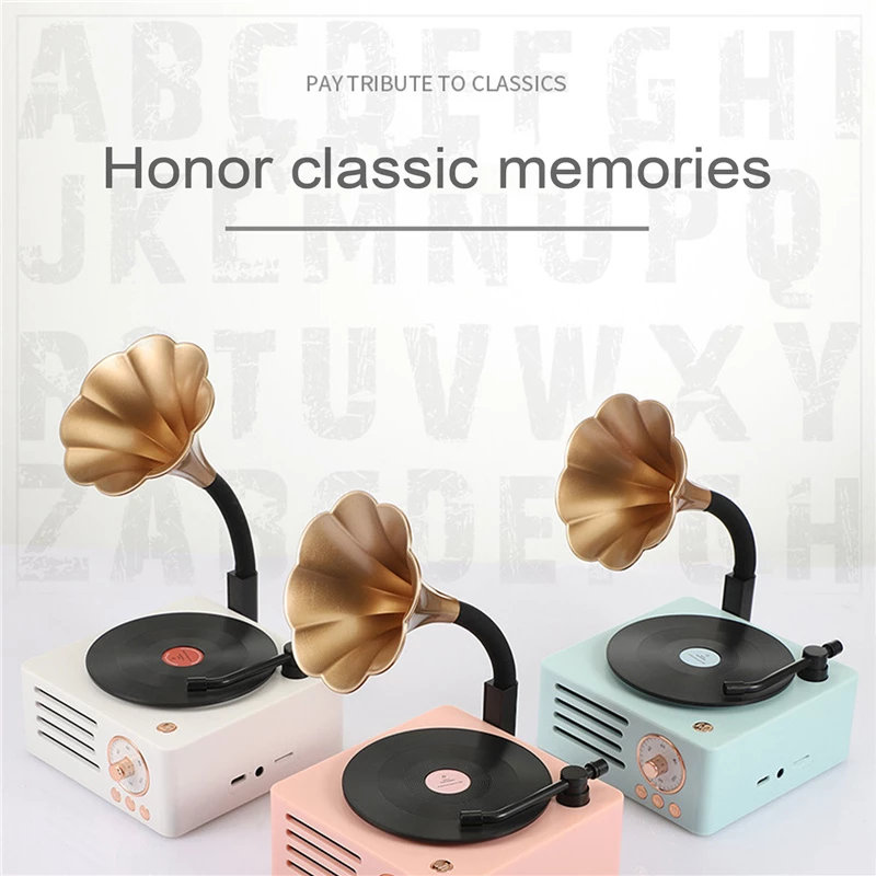 Detail Gramophone Mini With Bluetooth Nomer 30