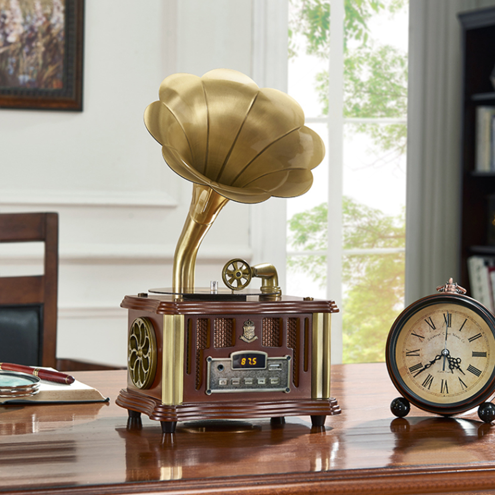 Detail Gramophone Mini With Bluetooth Nomer 10