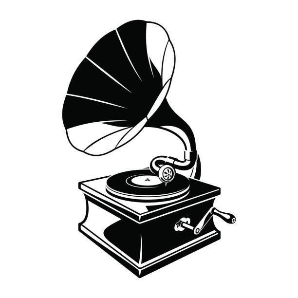 Detail Gramophone Vector Nomer 19