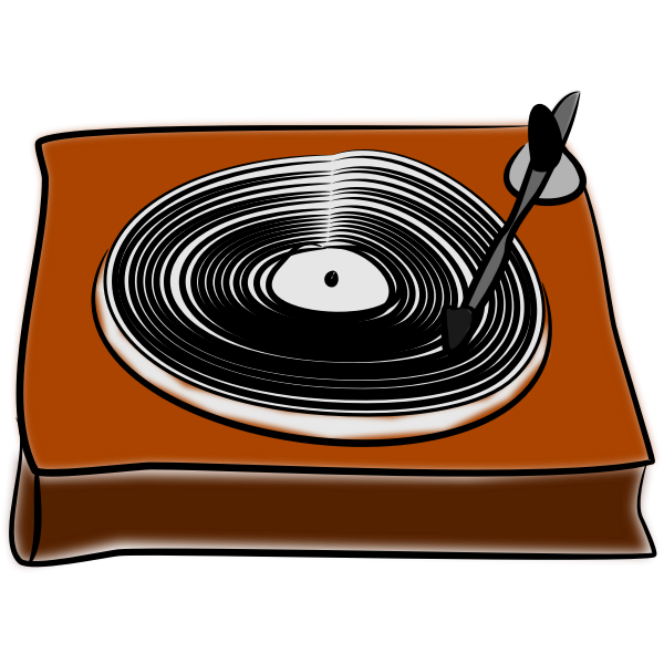 Detail Gramophone Vector Nomer 35