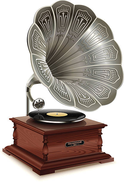 Detail Gramophone Vector Nomer 47