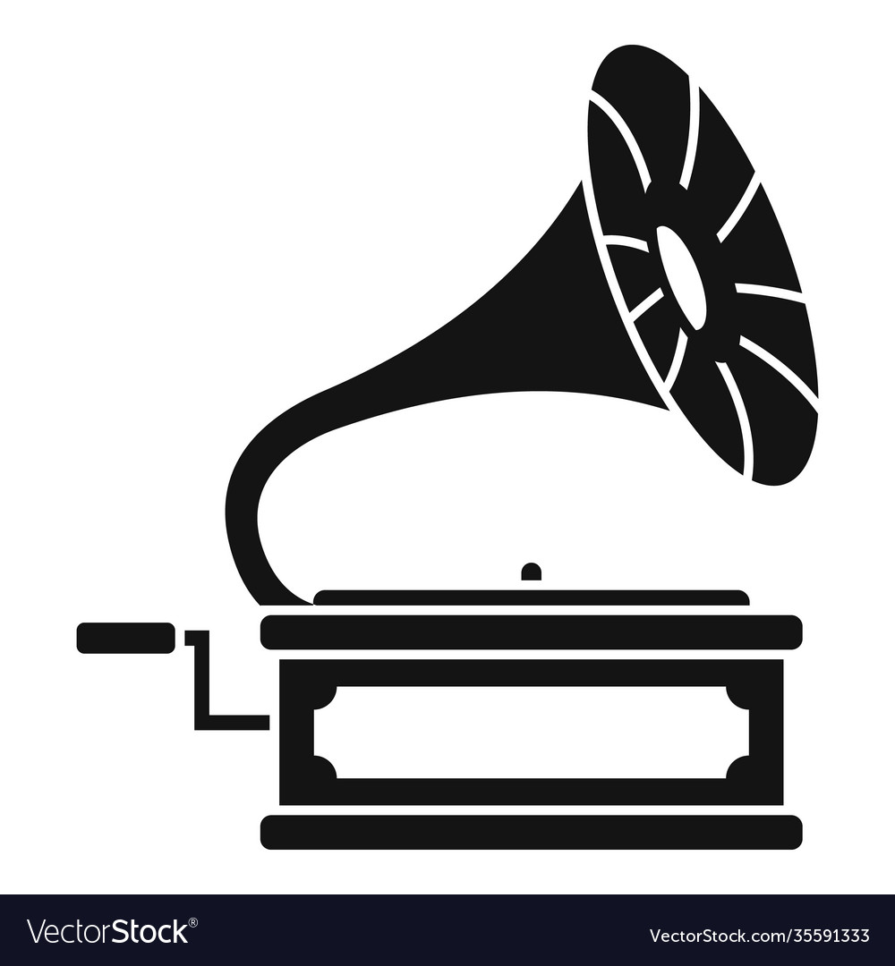Detail Gramophone Vector Nomer 48