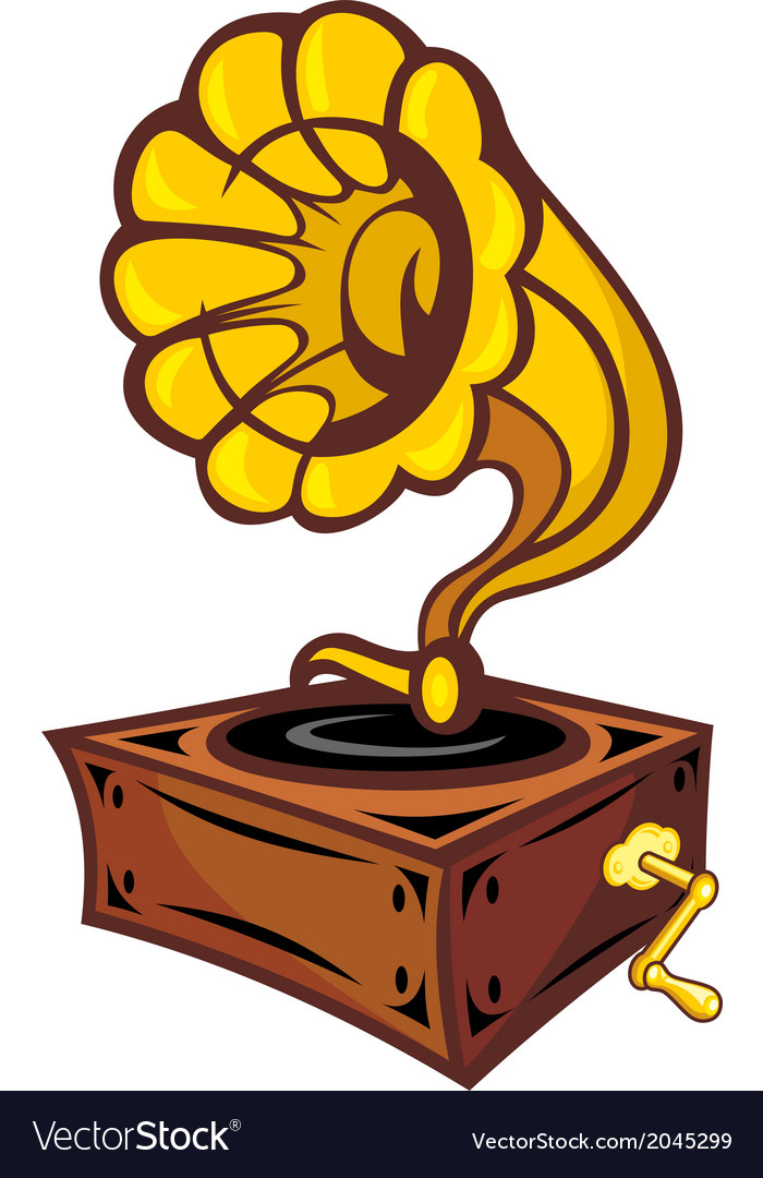 Detail Gramophone Vector Nomer 53
